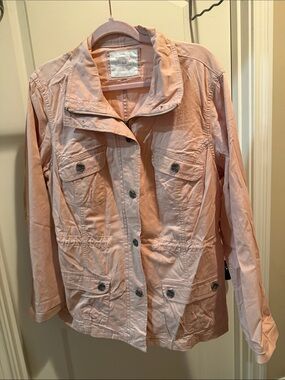 Sonoma Light Pink Utility Jacket for Women